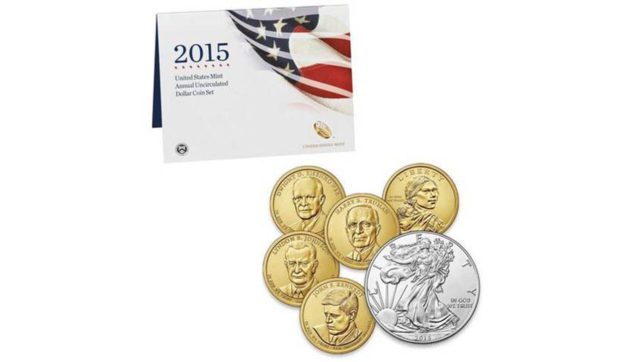 2015 United States Mint annual uncirculated dollar coin set